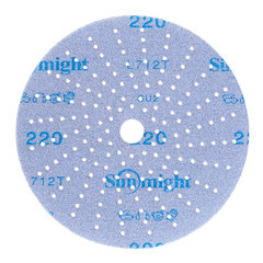 Диск шлифовальный Sunmight Ceramic d150 мм P320 на липучку пленочная основа (5 шт.) - фото 1