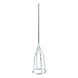 Миксер-насадка (венчик) для гипса Hesler 80x400 мм хвостовик шестигранный