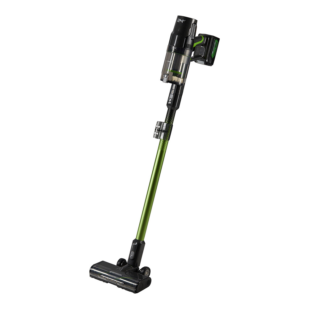 

Пылесос вертикальный аккумуляторный Greenworks GD24SV2 24 В 1 л Li-Ion 1 АКБ и ЗУ (4701407UB)