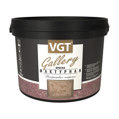 Изображение товара Краска декоративная фактурная ВГТ Gallery белая 18 кг
