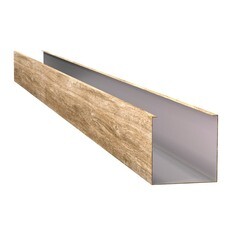 Рейка кубообразный дизайн 30х40 мм 3 м white wood - фото 1