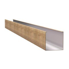 Рейка кубообразный дизайн 30х40 мм 3 м honey wood - фото 1