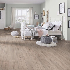 Ламинат 33 класс Ultradecor Expert Choice дуб светлый карпентер 2,22 кв.м 8 мм с фаской - фото 7