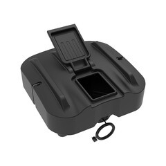 Бак для душа с подогревом 250 л Rostok Ok с лейкой - фото 3