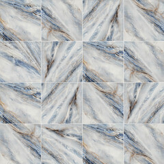 Керамогранит New Trend Estelle голубой матовый карвинг 600х600х9,5 мм (4 шт.=1,44 кв.м) - фото 7