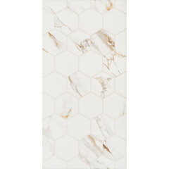 Плитка облицовочная Alma Ceramica Dublin белая геометрия 500x249x8,5 мм (11 шт.=1,37 кв.м) - фото 5