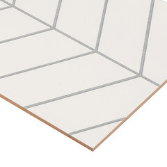 Плитка облицовочная Lavelly Eterno Motivo белая 598x298x8,5 мм (8 шт.=1,425 кв.м) - фото 5