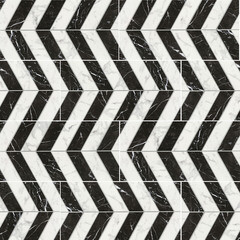 Плитка облицовочная Lavelly Eterno Motivo Accento черно-белая 598x298x8,5 мм (8 шт.=1,425 кв.м) - фото 11