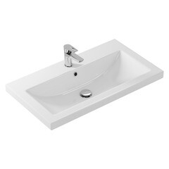 Тумба под раковину Comforty Варадеро 80 см подвесная бетон светлый (00-00021231CF) - фото 13