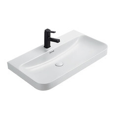 Комплект тумба с раковиной Comforty Мансанильо 80 см подвесная белая матовая (CF19595BX-80) - фото 12