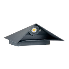 Светильник светодиодный садово-парковый настенный Arte Lamp Busta 3000К 7 Вт IP54 (A1609AP-1GY) - фото 3