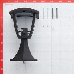 Светильник садово-парковый Svet Сити Валенсия черный 290 мм E27 60 Вт IP44 (1226-00031) - фото 3