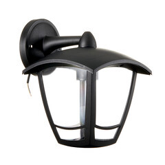 Светильник садово-парковый настенный Svet Сити Дели 2 черный E27 60 Вт IP44 (1202-02021) - фото 1