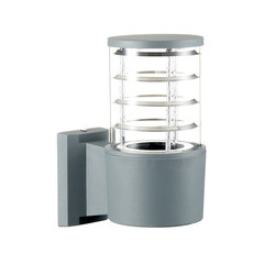 Изображение товара Светильник садово-парковый настенный Feron Техно серый E27 60 Вт IP54 (06301)