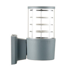 Светильник садово-парковый настенный Feron Техно серый E27 60 Вт IP54 (06301) - фото 4