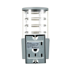 Светильник садово-парковый настенный Feron Техно серый E27 60 Вт IP54 (06301) - фото 3