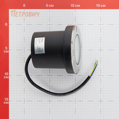 Светильник тротуарный встраиваемый Feron черный GU5.3 7 Вт IP65 (11856) - фото 2