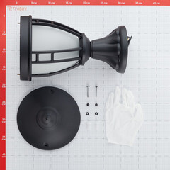 Светильник садово-парковый Maytoni Rivoli черный 405 мм E27 60 Вт IP44 (O027FL-01B) - фото 2