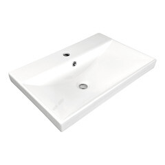 Комплект тумба с раковиной Comforty Пальмира 60 см подвесная бетон светлый (CF19696BX-60) - фото 12