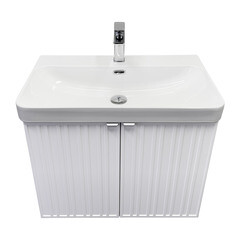 Комплект тумба с раковиной Comforty Мансанильо 70 см подвесная белая матовая (CF19595BX-70) - фото 16