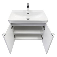 Комплект тумба с раковиной Comforty Мансанильо 70 см подвесная белая матовая (CF19595BX-70) - фото 15