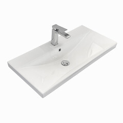 Комплект тумба с раковиной Comforty Пальмира 80 см подвесная бетон светлый (CF19696BX-80) - фото 13