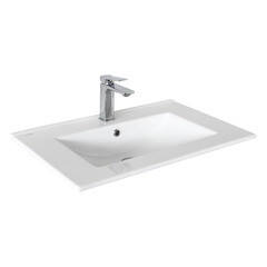 Комплект тумба с раковиной Comforty Сан-Луис 70 см подвесная белая матовая (00-00021665CF) - фото 13