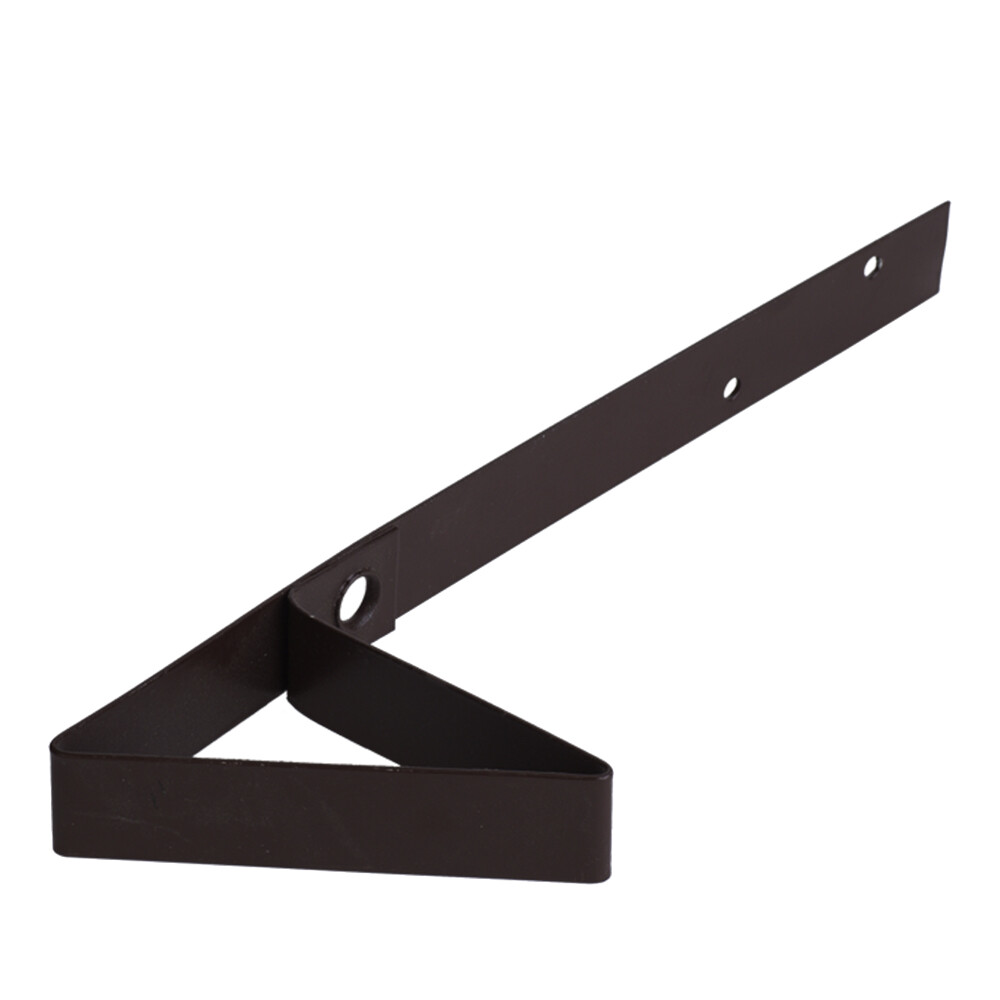 Изображение товара Снегозадержатель для гибкой черепицы темно-коричневый RR 32, оцинкованная сталь, глянец