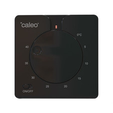 Терморегулятор механический для теплого пола Caleo C430 Black черный