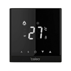 Изображение товара Терморегулятор электронный сенсорный для теплого пола Caleo C732 черный