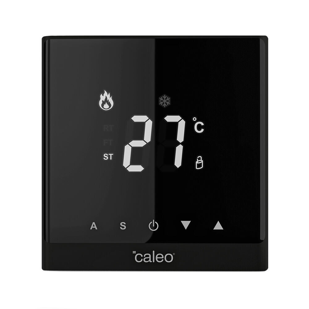 Изображение товара Электронный сенсорный терморегулятор Caleo C732 для теплого пола черный