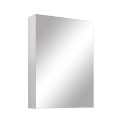 Зеркальный шкаф Comforty Сан-Луис 60х80х15 см подвесной белый матовый - фото 1