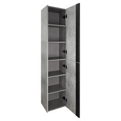 Пенал Comforty Пальмира 35 см подвесной бетон светлый - фото 16