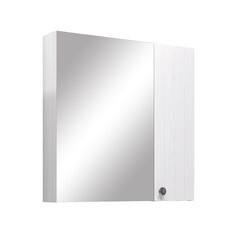 Изображение товара Зеркальный шкаф Comforty Сантьяго 80х80х15 см подвесной ясень беленый