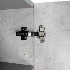 Пенал Comforty Пальмира 35 см подвесной бетон светлый - фото 11