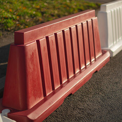 Дорожный блок вставной Экопром 2000 мм 25 л красный - фото 5