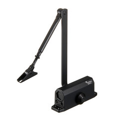 Доводчик дверной Corsa Deco (25-45 кг) черный