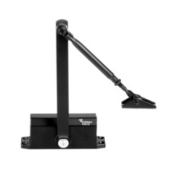 Доводчик дверной Corsa Deco (25-45 кг) черный - фото 4