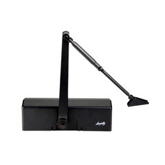 Доводчик дверной Lavelly (80-120 кг) черный - фото 4