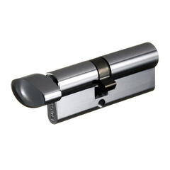 Цилиндр Punto Z4002 80 45х35 мм ключ/вертушка хром - фото 4