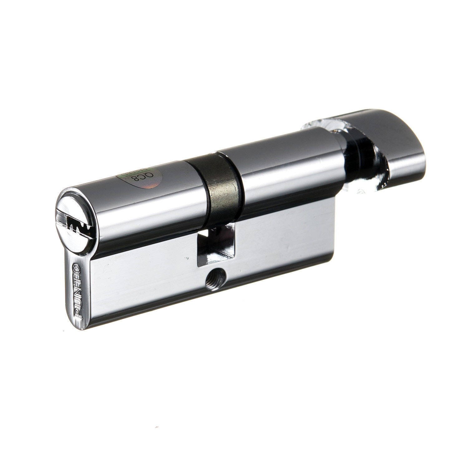 Цилиндр Punto Z4002 70 35х35 мм ключ/вертушка хром