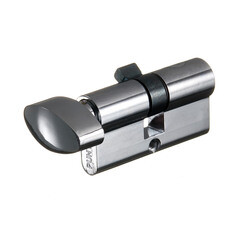 Цилиндр Punto Z4002 60 30х30 мм ключ/вертушка хром - фото 4