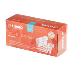 Цилиндр Fuaro R600 70 35х35 мм ключ/ключ хром - фото 3