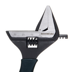 Ключ разводной с тонкими губками Kraftool Professional 150 мм с двухкомпонентной рукояткой - фото 6