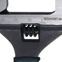 Ключ разводной с тонкими губками Kraftool Professional 150 мм с двухкомпонентной рукояткой - фото 4