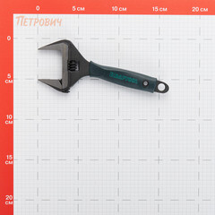 Ключ разводной с тонкими губками Kraftool Professional 150 мм с двухкомпонентной рукояткой - фото 2