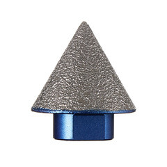 Изображение товара Фреза алмазная конусная Hilberg по керамограниту (HH338) 2-38 мм для УШМ