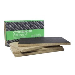 Изображение товара Шумоизоляция СтопЗвук БП Премиум 50х600х1200 мм 2,88 кв.м