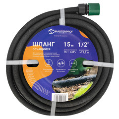 Шланг для капельного полива сочащийся 1/2 15 м MasterProf резиновый (ДС.070671) - фото 3