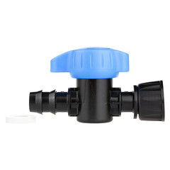 Изображение товара Кран переходной 1/2 для капельной трубки 16 мм MasterProf пластиковый (ДС.060098)